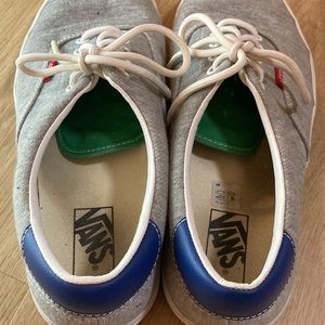 Men’s gray/green/blue VANS